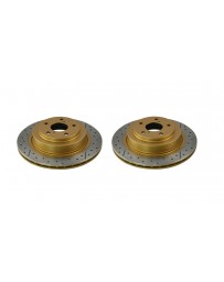 Toyota GT86 DBA Brake Street Series Disc - Rear pair - DRILLED & SLOTTED