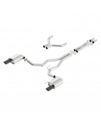 Mustang 2015+ Borla S-Type Stainless Steel Cat-Back Exhaust System with Split Rear Exit