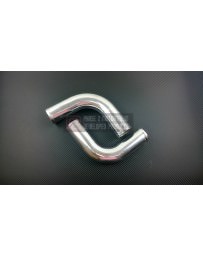 Nissan GT-R R35 P2M Polished Aluminum Pipe, 2.5" ID, 30cm Length, 1.5mm Thickness