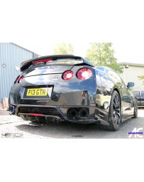 4 Second Racing Club Nissan GT R35 2008-2018 Carbon Gumey Flap add on spoiler