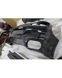 4 Second Racing Club Nismo style rear bumper with full carbon rear valance