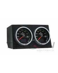 370z ATI 60mm Dual Gauge Cluster 09+ without Navigation