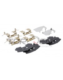350z DE Nissan OEM Front Brake Pad Shim & Hardware Kit with Standard Non-Sport Calipers Front
