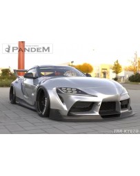 Toyota Supra GR A90 Greddy Pandem Aero Front Lip Spoiler, FRP