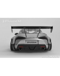 Toyota Supra GR A90 Greddy Pandem Aero V1.5 Rear GT Wing, FRP