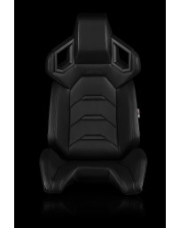 BRAUM ALPHA-X SERIES RACING SEATS (BLACK & CARBON FIBER) – PAIR