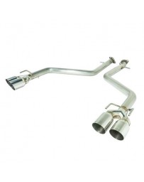 Remark Burnt Stainless Double Wall Axleback Exhaust Lexus RC | IS 15-19