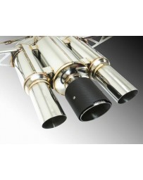 Remark Spec III Resonated Triple Tip Catback Exhaust with Carbon Fiber Tip Cover Honda Civic Type-R 17-19