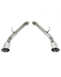 Remark Axleback Exhaust with Stainless Double Wall Tip Infiniti Q50 14-19