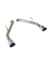 Remark Axleback Exhaust with Burnt Stainless Double Wall Tip Infiniti Q50 14-19