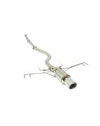 Remark Spec Non-Resonated Single Tip Catback Exhaust with Stainless Steel Tip Cover Honda Civic Type-R 17-19