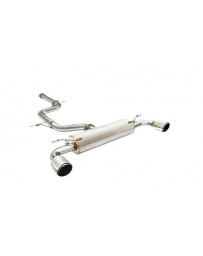 Remark Catback Exhaust System with Black Chrome Tip Cover Volkswagen Golf GTi Mk7 12-17