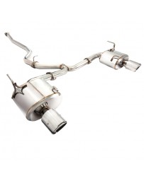 Remark Catback Exhaust with Stainless Steel Tip Covers Subaru WRX/STI VA 15-19