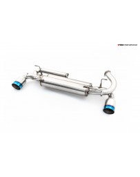 Ark Performance Stainless Steel DT-S Cat-Back Exhaust System 2.5in Pipe w/ 4.5 Burnt Single Tip, Dual Exit - Acura NSX 91-96