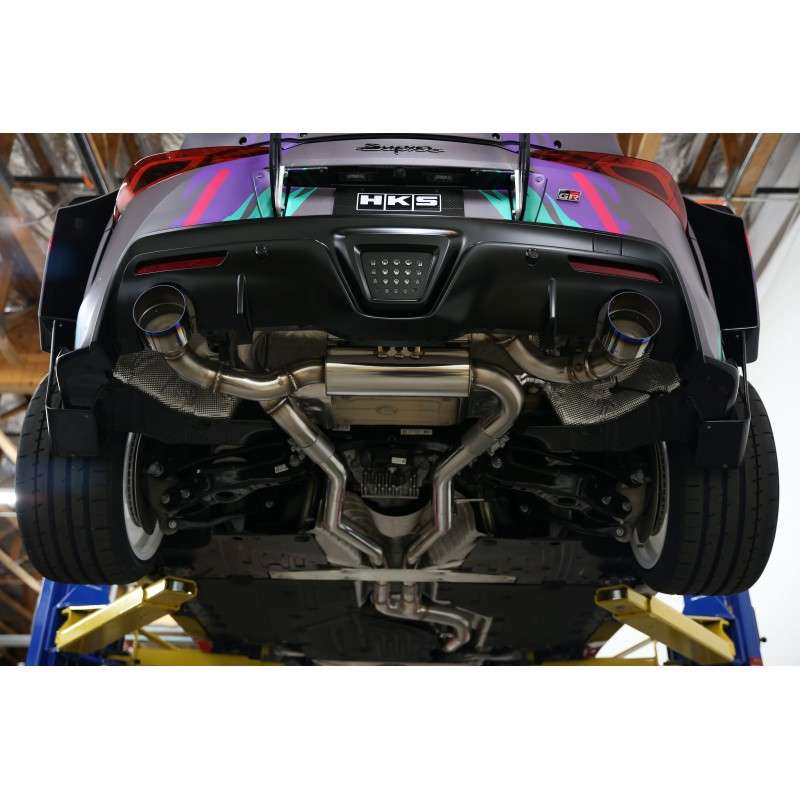 Toyota Supra GR A90 HKS Stainless Steel Cat-Back Exhaust System