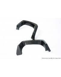 Revel GT Dry Carbon Muffler Garnish (Left & Right) 15-18 Subaru WRX/STI - 2 Pieces