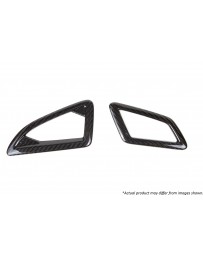 Revel GT Dry Carbon Defroster Garnish (Left & Right) 2016-2018 Honda Civic - 2 Pieces