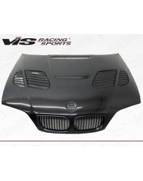 VIS Racing Carbon Fiber Hood GTR Style for BMW 3 SERIES(E46) 2DR 99-03