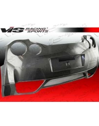 VIS Racing 2009-2015 Nissan Skyline R35 Gtr 2Dr Oem Style Carbon Fiber Rear Bumper