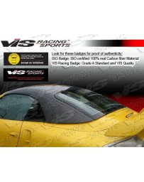 VIS Racing 1999-2005 Porsche 2Dr Oem Style Carbon Fiber Hard Top