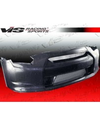 VIS Racing 2009-2015 Nissan Skyline R35 Gtr 2Dr Oem Style Carbon Fiber Front Bumper