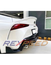 Toyota Supra GR A90 Rexpeed Painted Fiberglass Spoiler