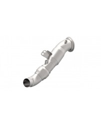 Toyota Supra GR A90 Kooks 4" Stainless Steel Green Catted Downpipe