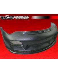 VIS Racing 2002-2004 Porsche 996 2Dr A Tech Front Bumper With Carbon Lip And Grill