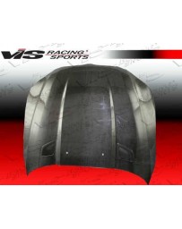VIS Racing Carbon Fiber Hood Penta Style for BMW 5 SERIES(E60) 4DR 04-10