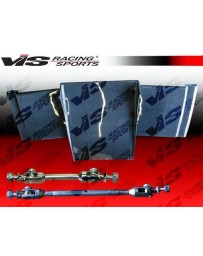 VIS Racing Universal 3 Pieces Dtm Carbon Fiber Type 6 Rear Splitter with Stainless steel rods