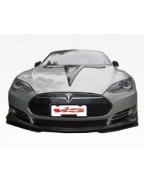 VIS Racing 2012-2015 Tesla Model S VIP Carbon Fiber Front Lip