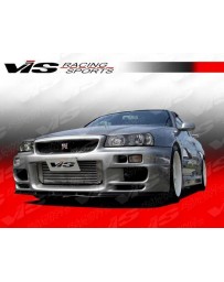 VIS Racing 1999-2004 Nissan Skyline R34 Gtr 2Dr Terminator Front Bumper
