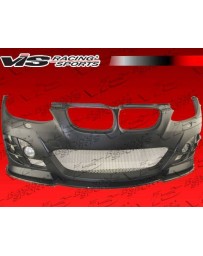 VIS Racing 2007-2010 Bmw E92 2Dr Rsr Front Bumper With Carbon Fiber Lip