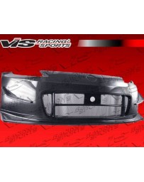 VIS Racing 2003-2008 Nissan 350Z 2Dr Carbon Fiber Techno R 2 Front Bumper