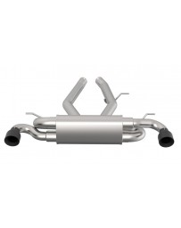 Toyota Supra GR A90 Kooks 3" Stainless Steel Axle-Back Exhaust with Black Tips