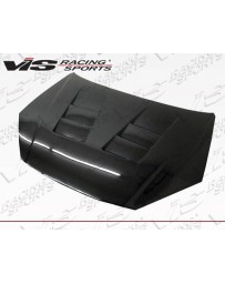 VIS Racing Carbon Fiber Hood Terminator Style for Hyundai Genesis 2DR 13-16