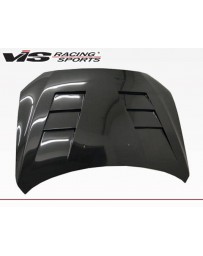 VIS Racing Carbon Fiber Hood Terminator Style for Mitsubishi EVO 10 4DR 08-15