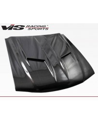 VIS Racing Carbon Fiber Hood Stalker 2 Style for Ford MUSTANG 2DR 94-98