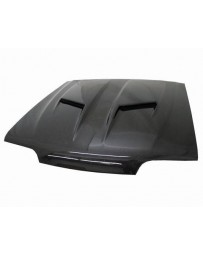 VIS Racing Carbon Fiber Hood Stalker 2 Style for Ford MUSTANG 2DR 87-93