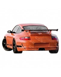 VIS Racing 2005-2008 Porsche 997 2Dr GT3 Style Rear Bumper With Center Exhaust