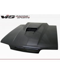 VIS Racing Carbon Fiber Hood SS Style for Ford MUSTANG 2DR 87-93
