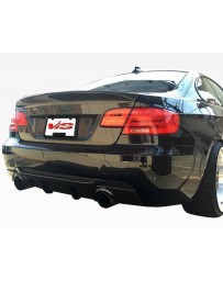 VIS Racing 2007-2013 BMW E92 Hybrid M Rear Bumper with carbon diffuser