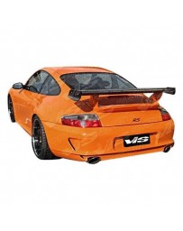 VIS Racing 2005-2008 Porsche 997 2Dr GT3 Style Conversion Rear Bumper With Dual Exhaust