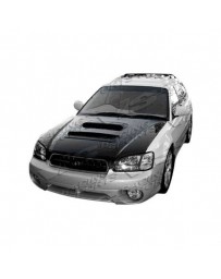 VIS Racing Carbon Fiber Hood V Line Style for Subaru Legacy 4DR 00-04