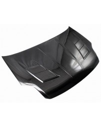 VIS Racing Carbon Fiber Hood Terminator Style for Nissan Sentra 4DR 07-12