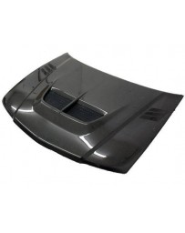 VIS Racing Carbon Fiber Hood Cyber Style for Mitsubishi Mirage (JDM) W/B 4DR 97-01