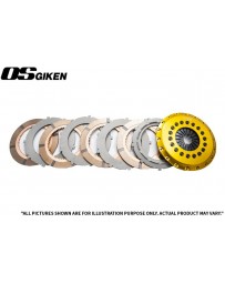 OS Giken R Quad Plate Clutch for Nissan Skyline GT-R R32/R33 - 26 Spline Type - Overhaul Kit B