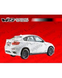 VIS Racing 2008-2013 Bmw X6 4Dr Euro Tech Rear Diffuser And Aprons.