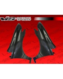 VIS Racing 2006-2011 Honda Civic 2Dr Oem Style Carbon Fiber Fenders