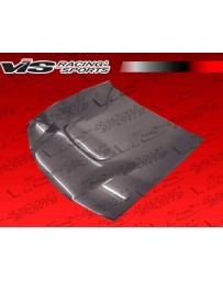 VIS Racing Carbon Fiber Hood JS Style for Nissan 240SX 2DR 97-98